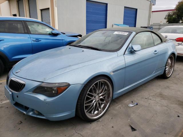 BMW 6 SERIES 2004 wbaek73494b260413