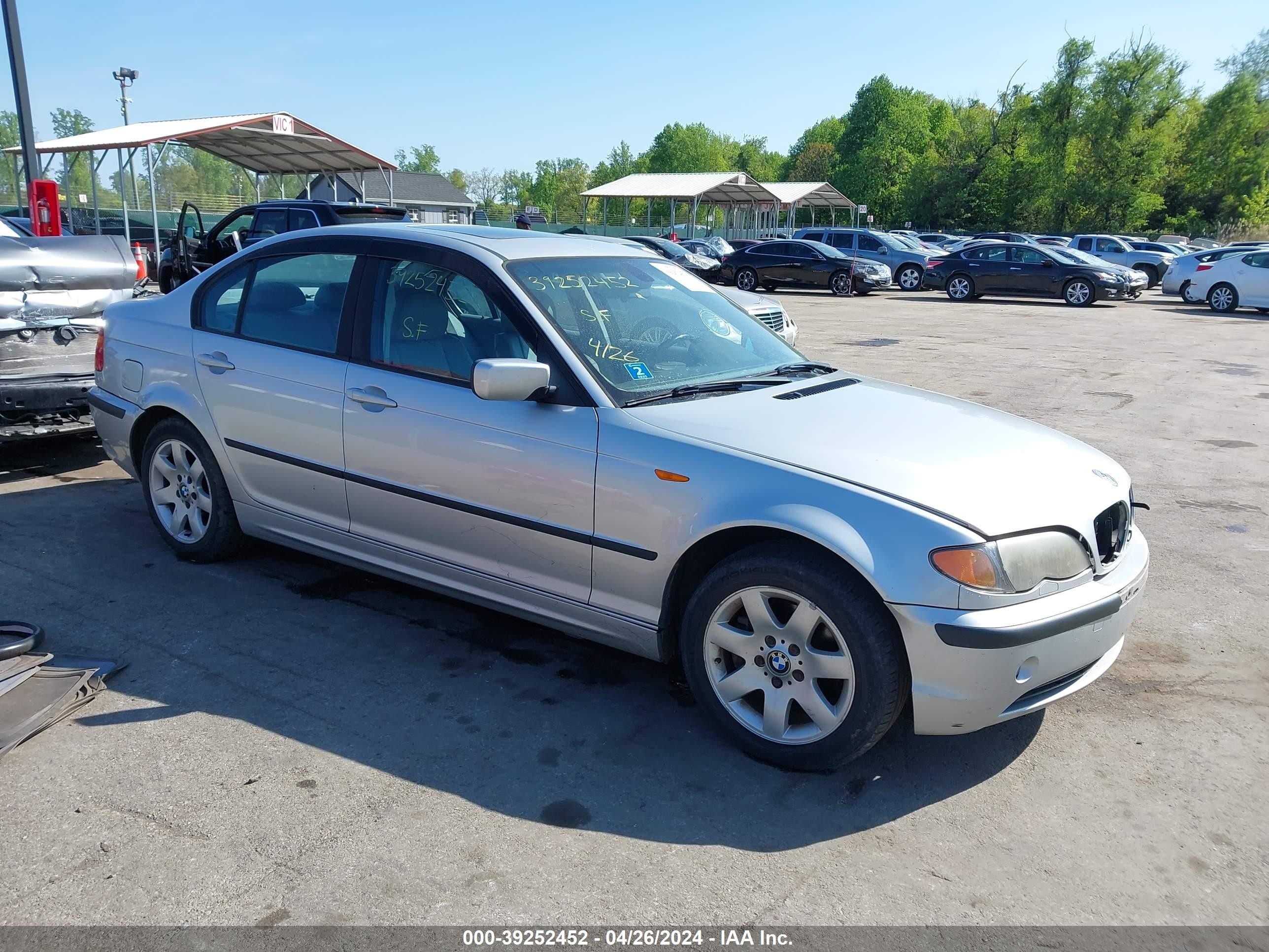 BMW 3ER 2003 wbaet37443nj29077