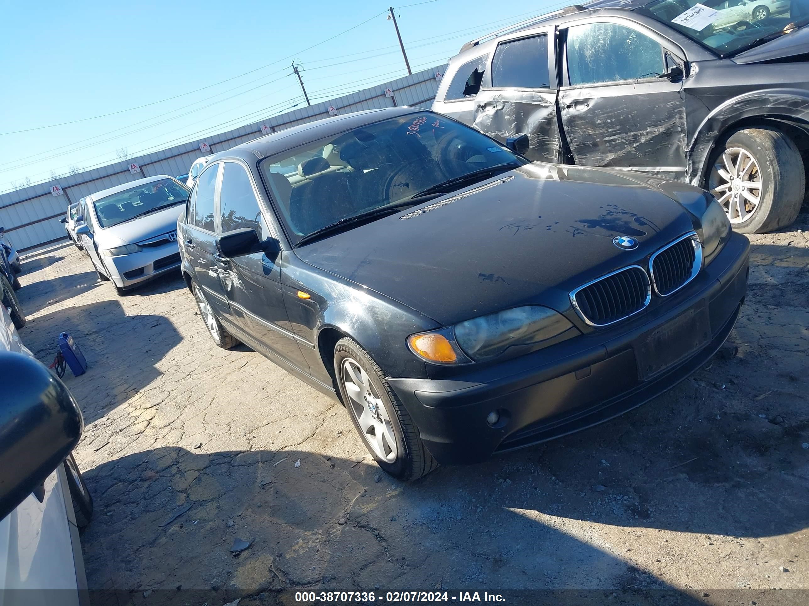 BMW 3ER 2003 wbaet37453nj23241