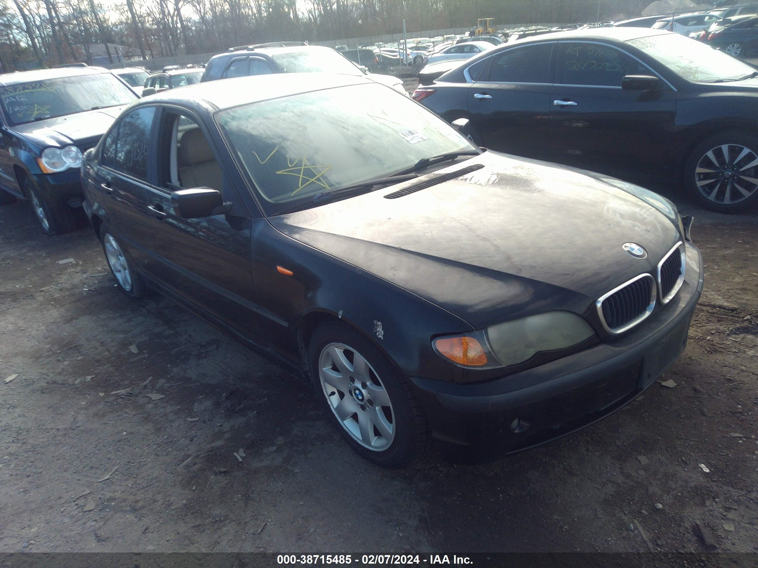 BMW 3ER 2002 wbaet37462ng70309