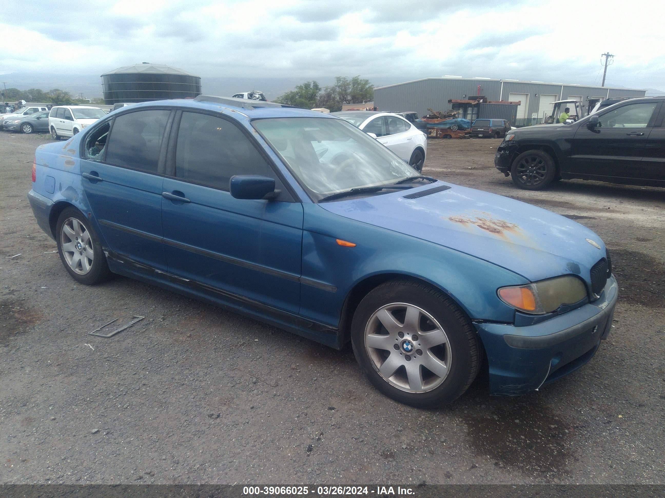 BMW 3ER 2002 wbaet37482ng72157