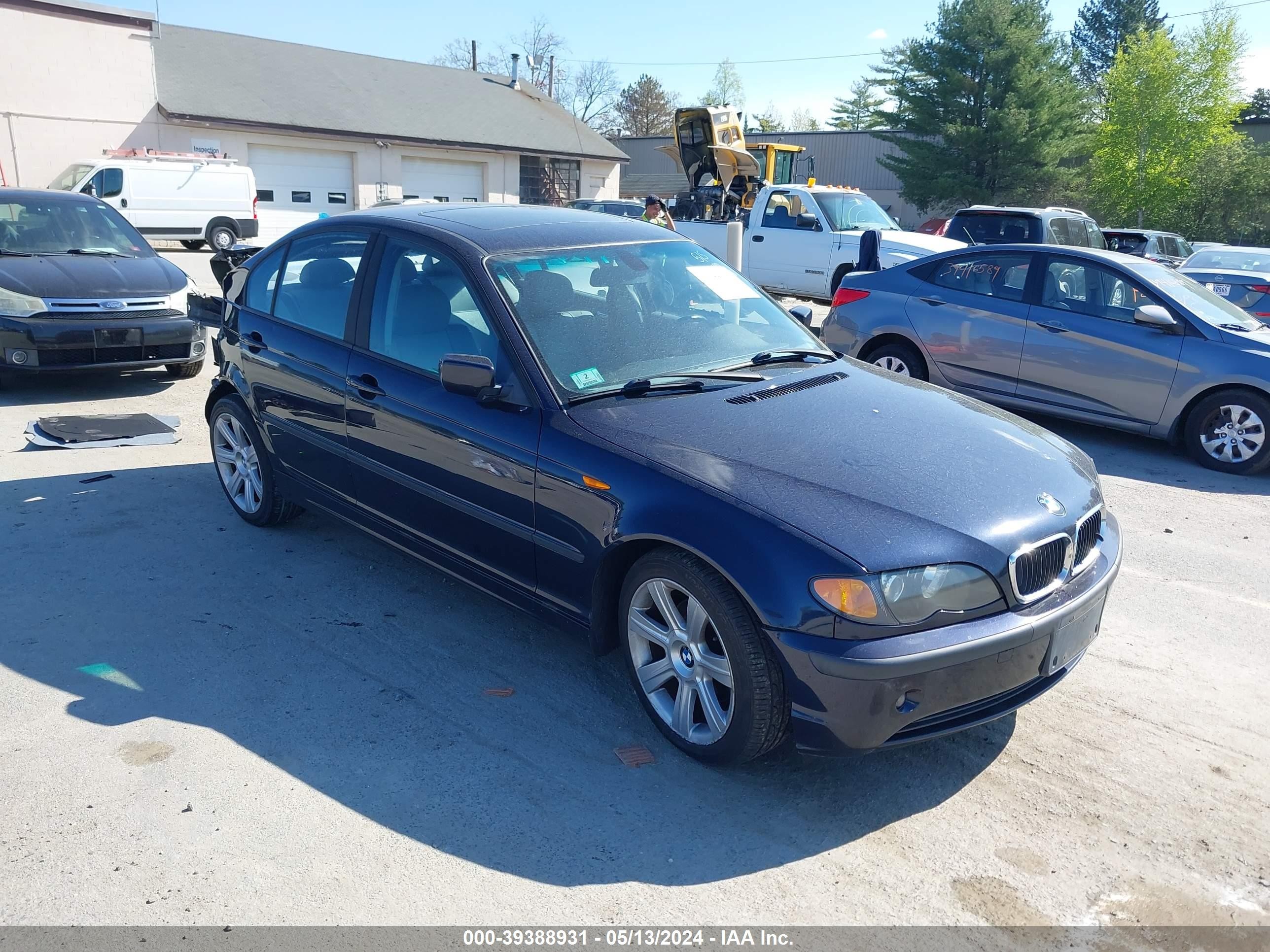 BMW 3ER 2003 wbaet37483nj39725