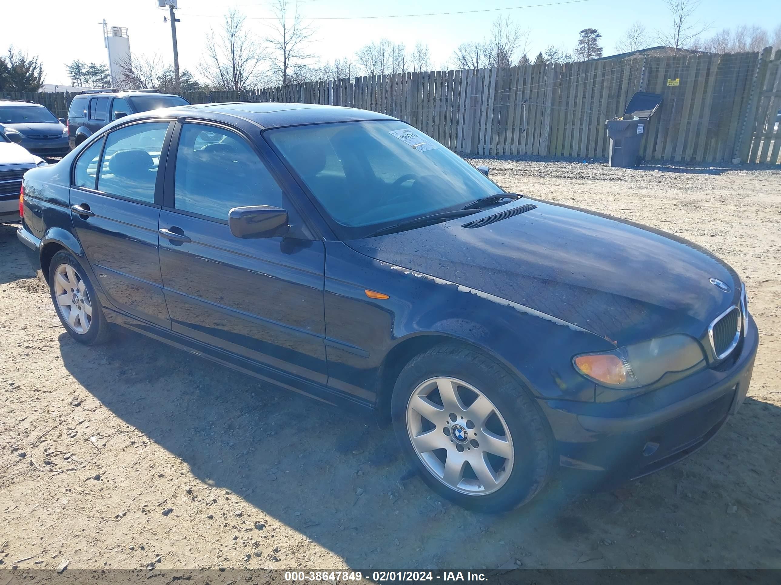 BMW 3ER 2002 wbaet37492ng77464