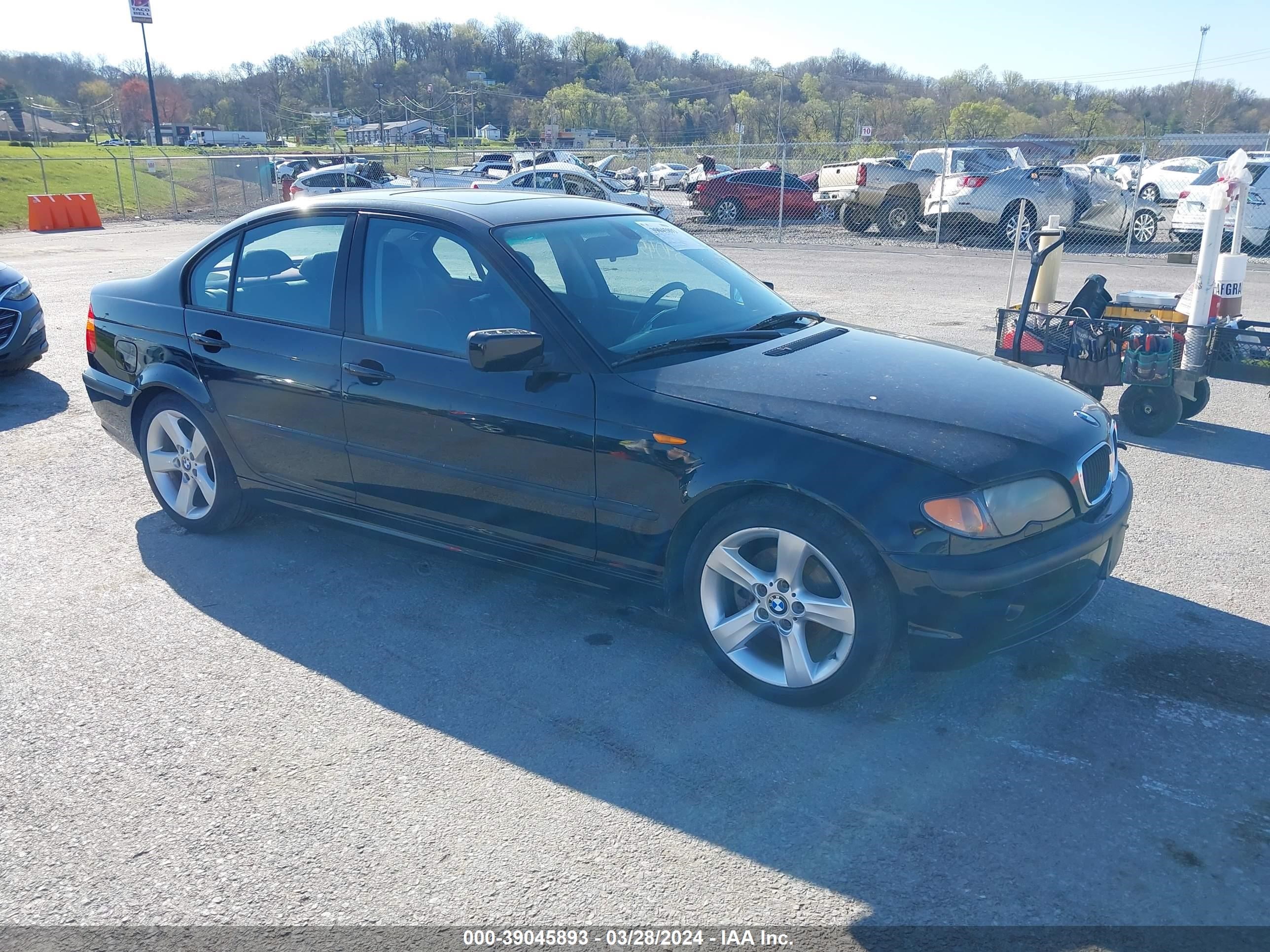 BMW 3ER 2004 wbaet37494nh05248