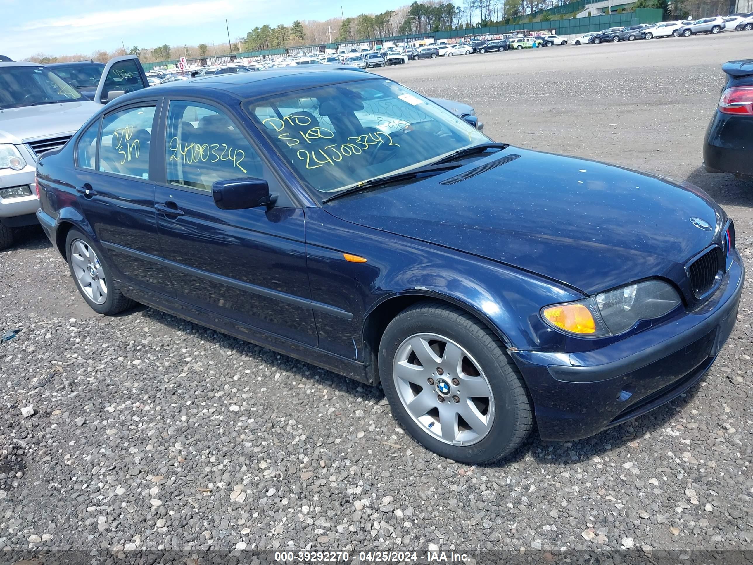 BMW 3ER 2003 wbaeu33403ph88767