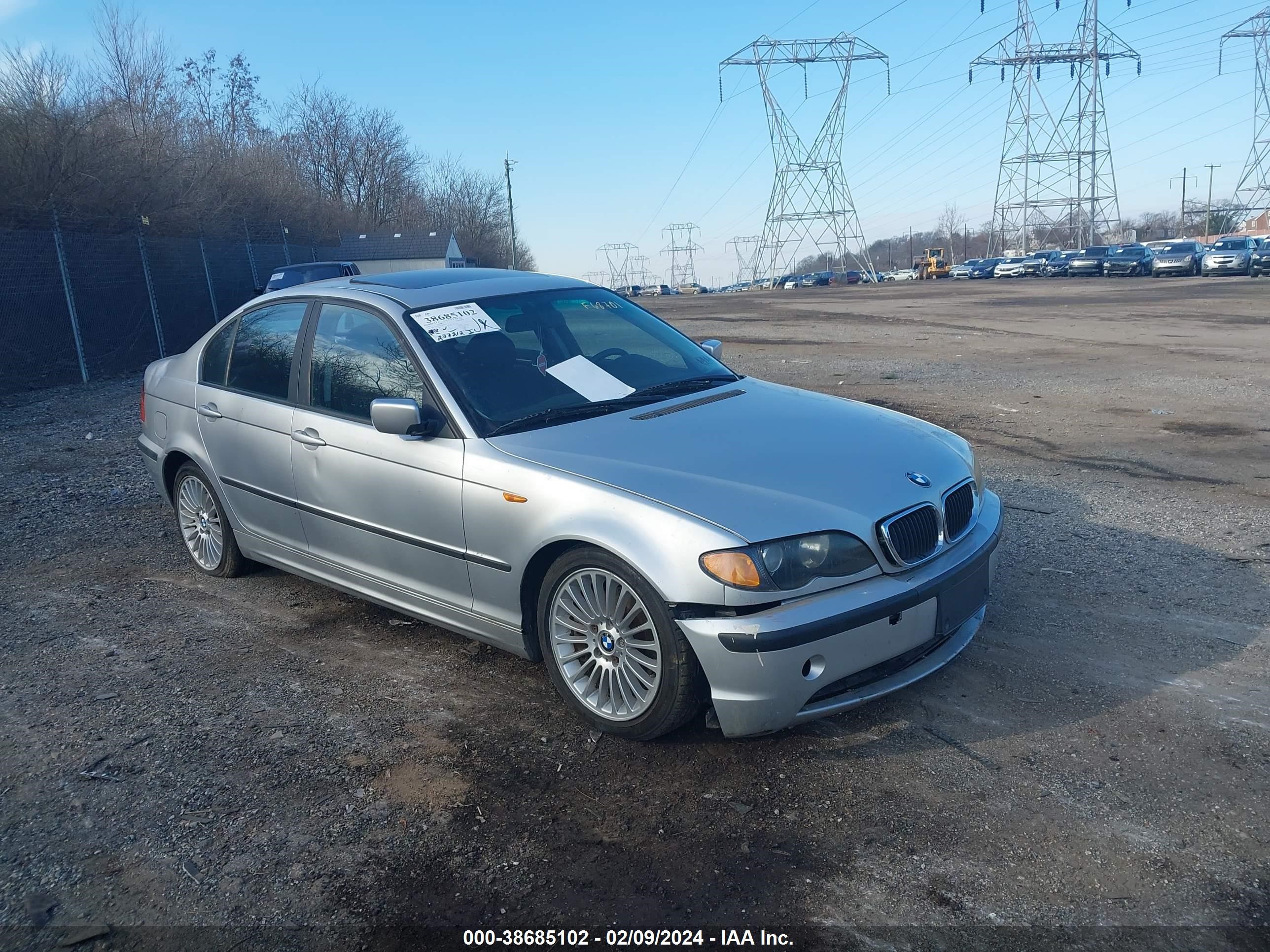 BMW 3ER 2002 wbaeu33412pf68701