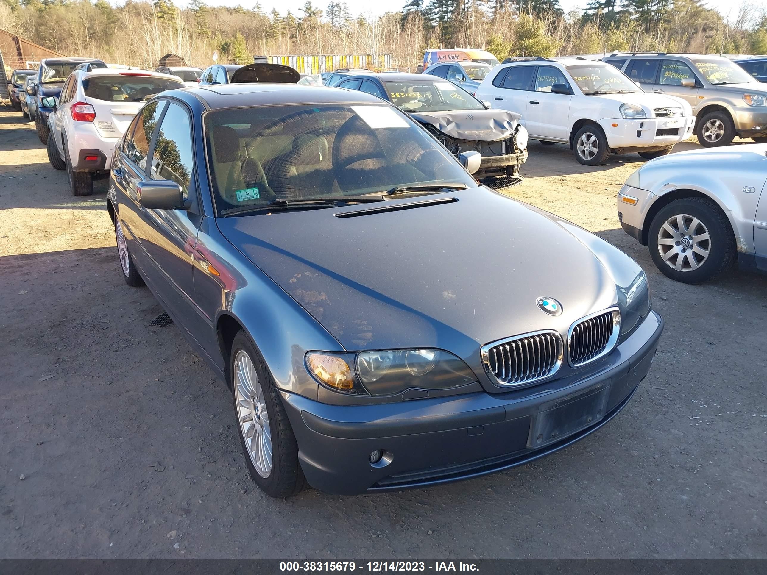 BMW 3ER 2002 wbaeu33462pf58200