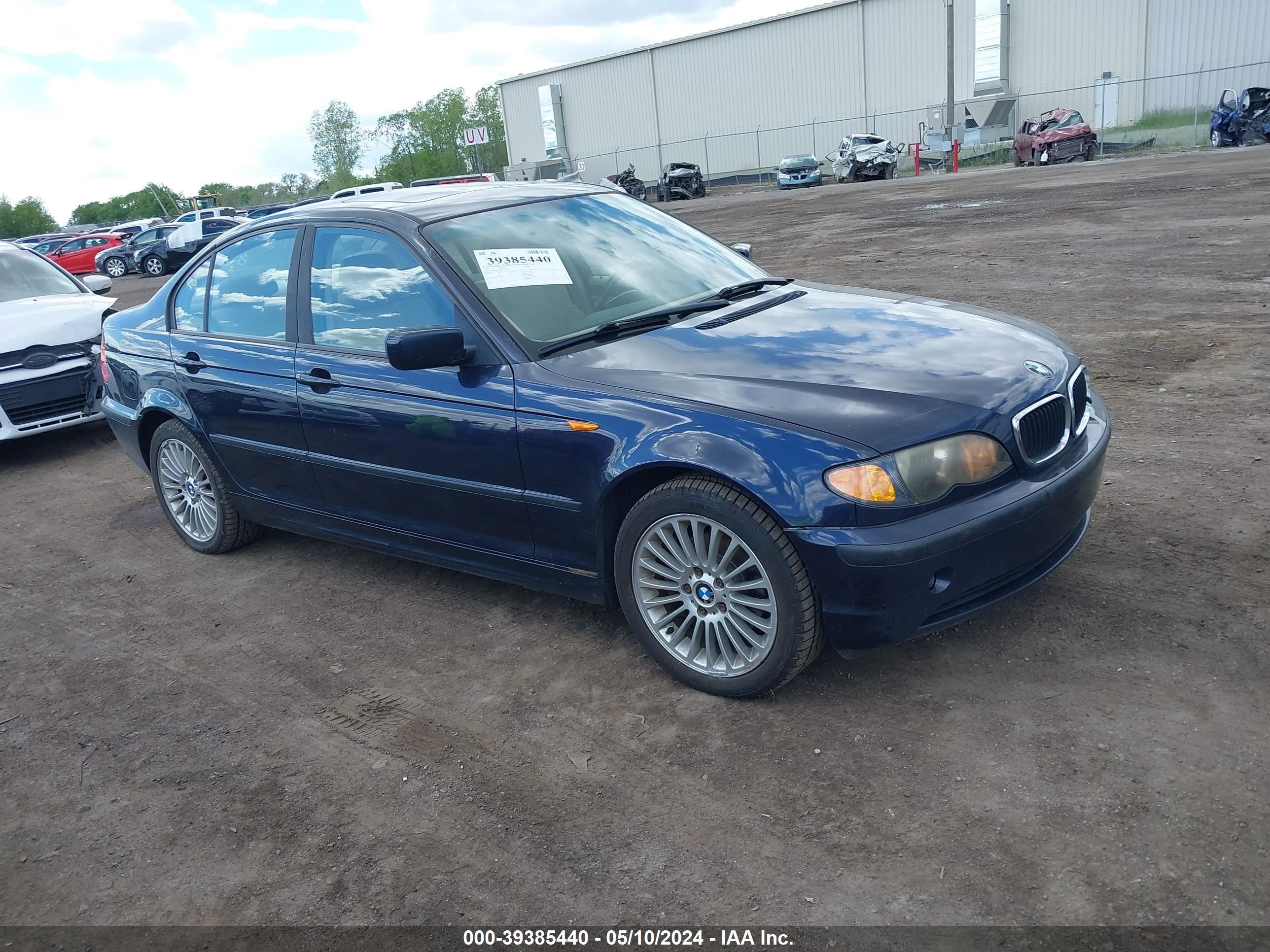 BMW 3ER 2002 wbaeu33472pf57038