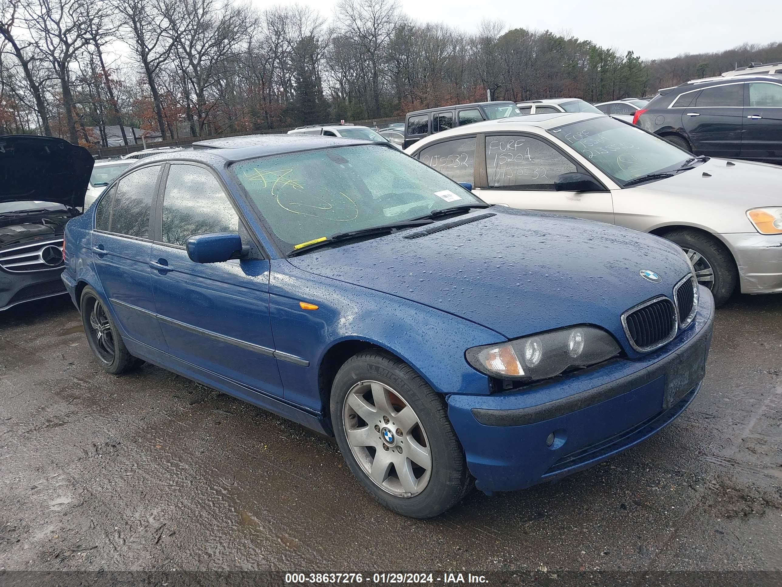 BMW 3ER 2003 wbaeu33473pm52627