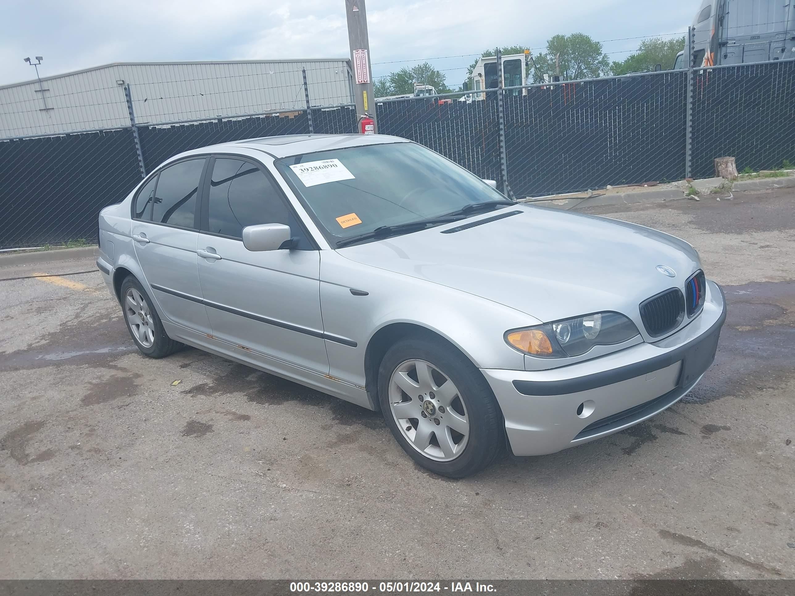 BMW 3ER 2002 wbaeu33482pf65262