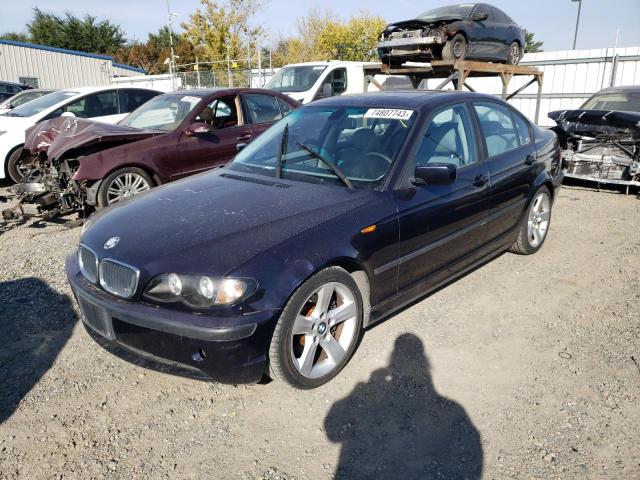 BMW 3 SERIES 2004 wbaev33434kr29436