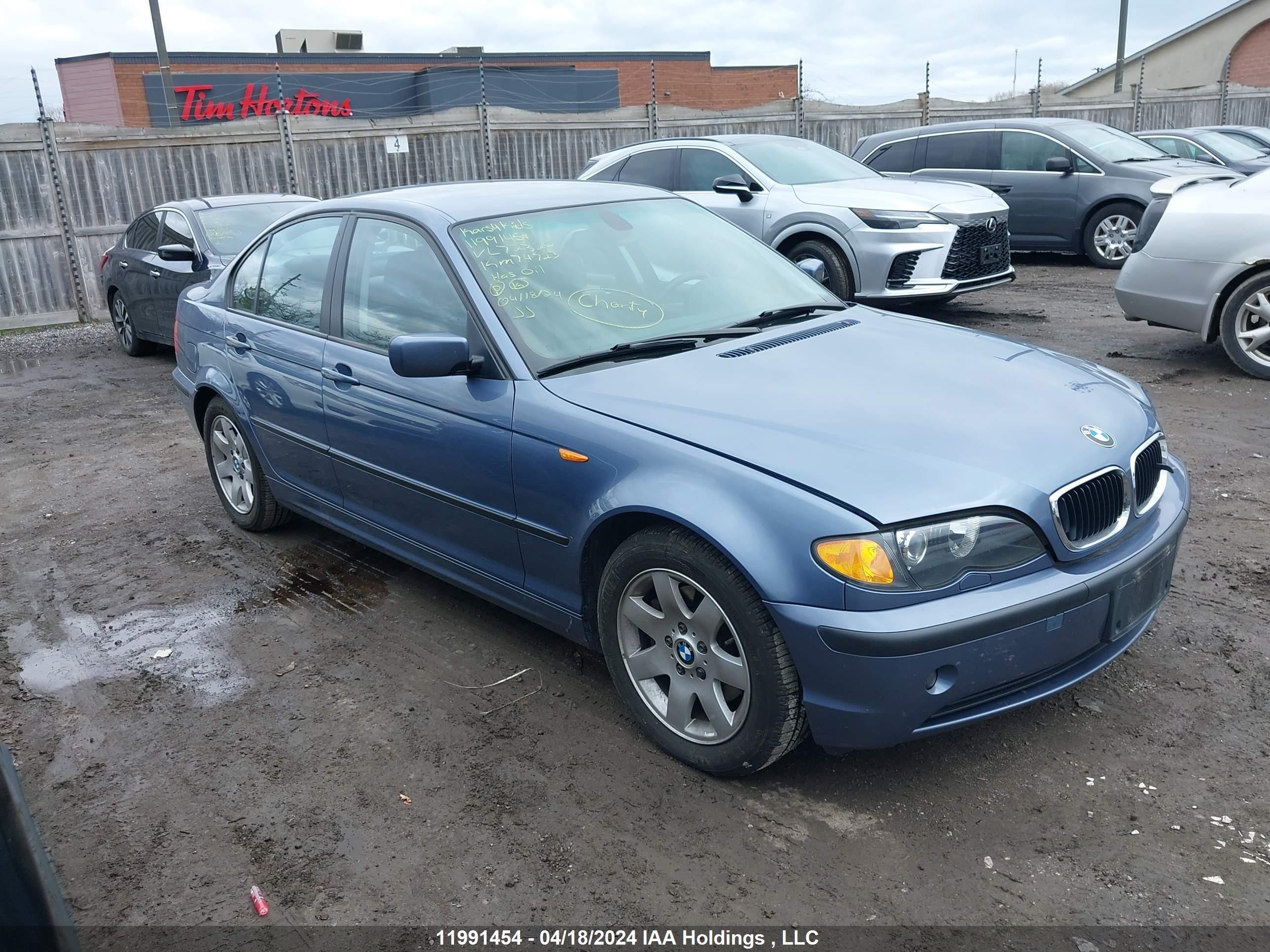 BMW 3ER 2002 wbaev33472kl72320