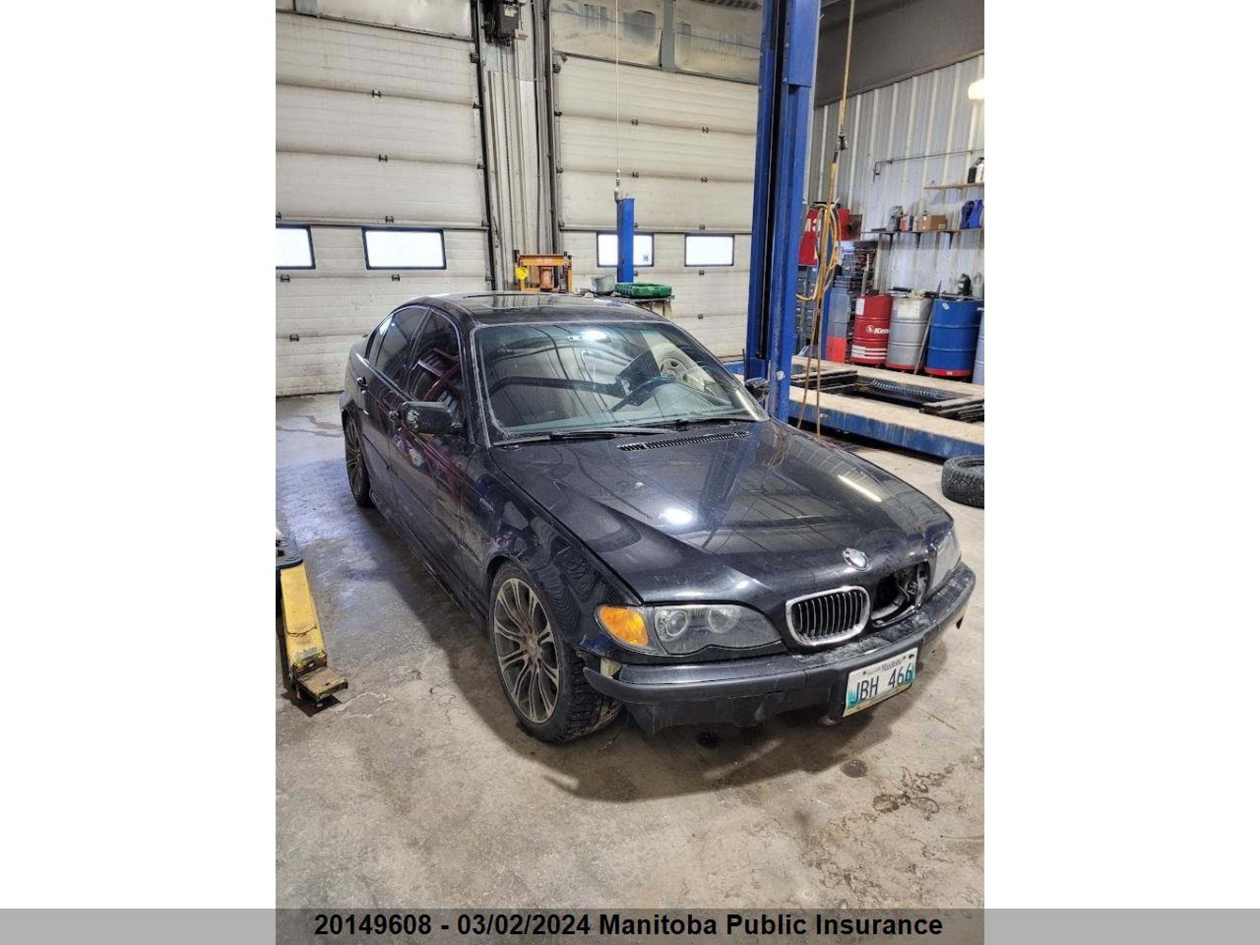 BMW 3ER 2004 wbaev53424km37623