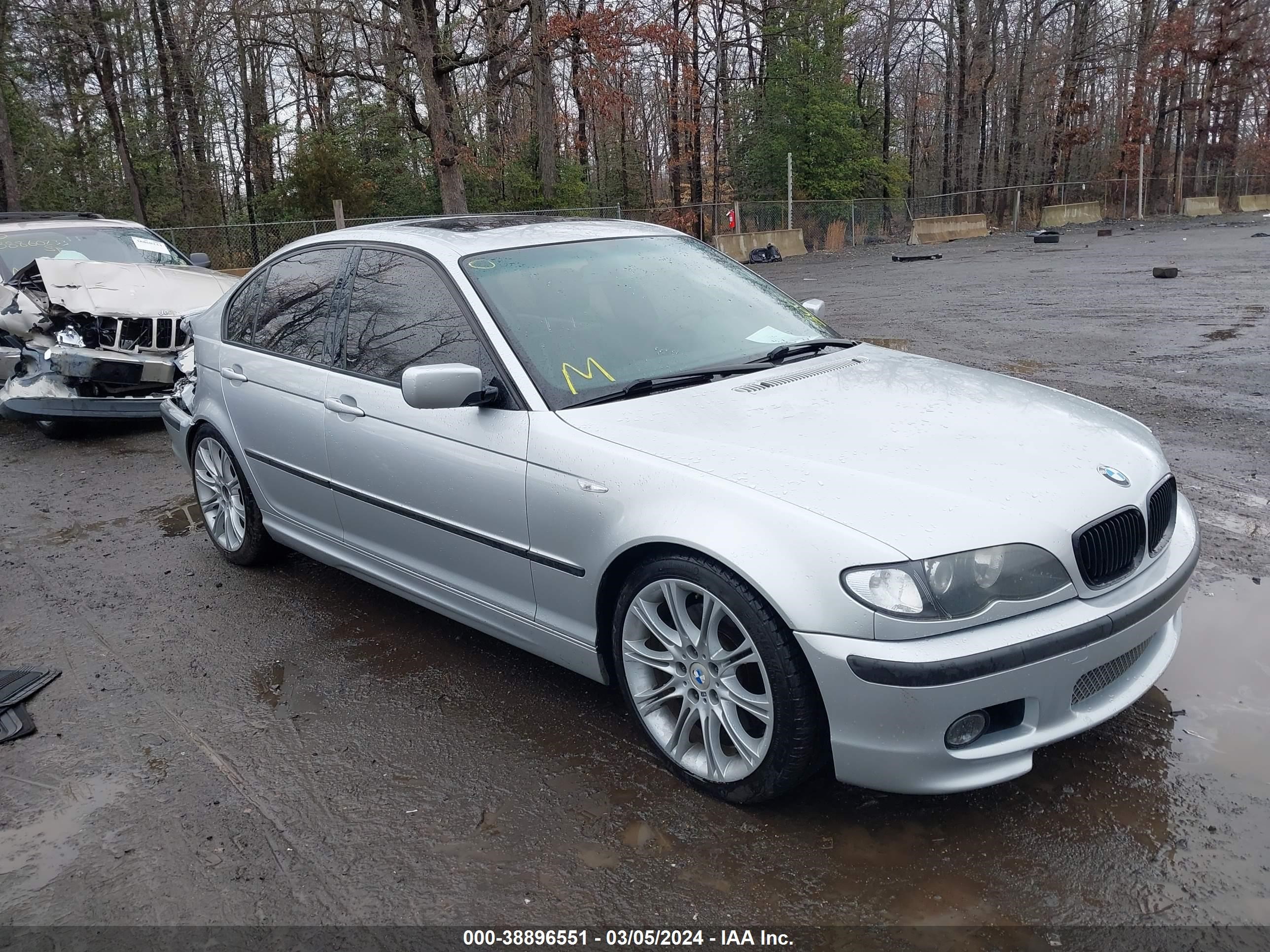 BMW 3ER 2003 wbaev53483km04284