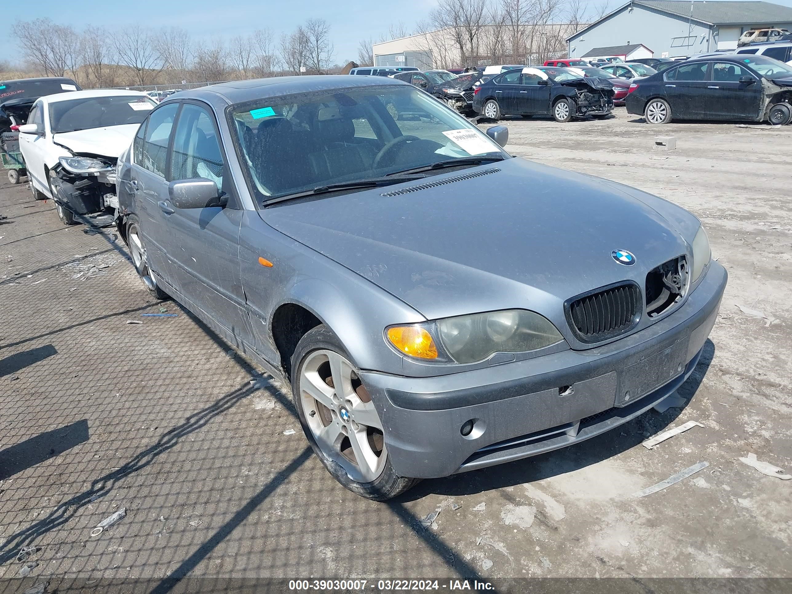 BMW 3ER 2004 wbaew53434pn33728