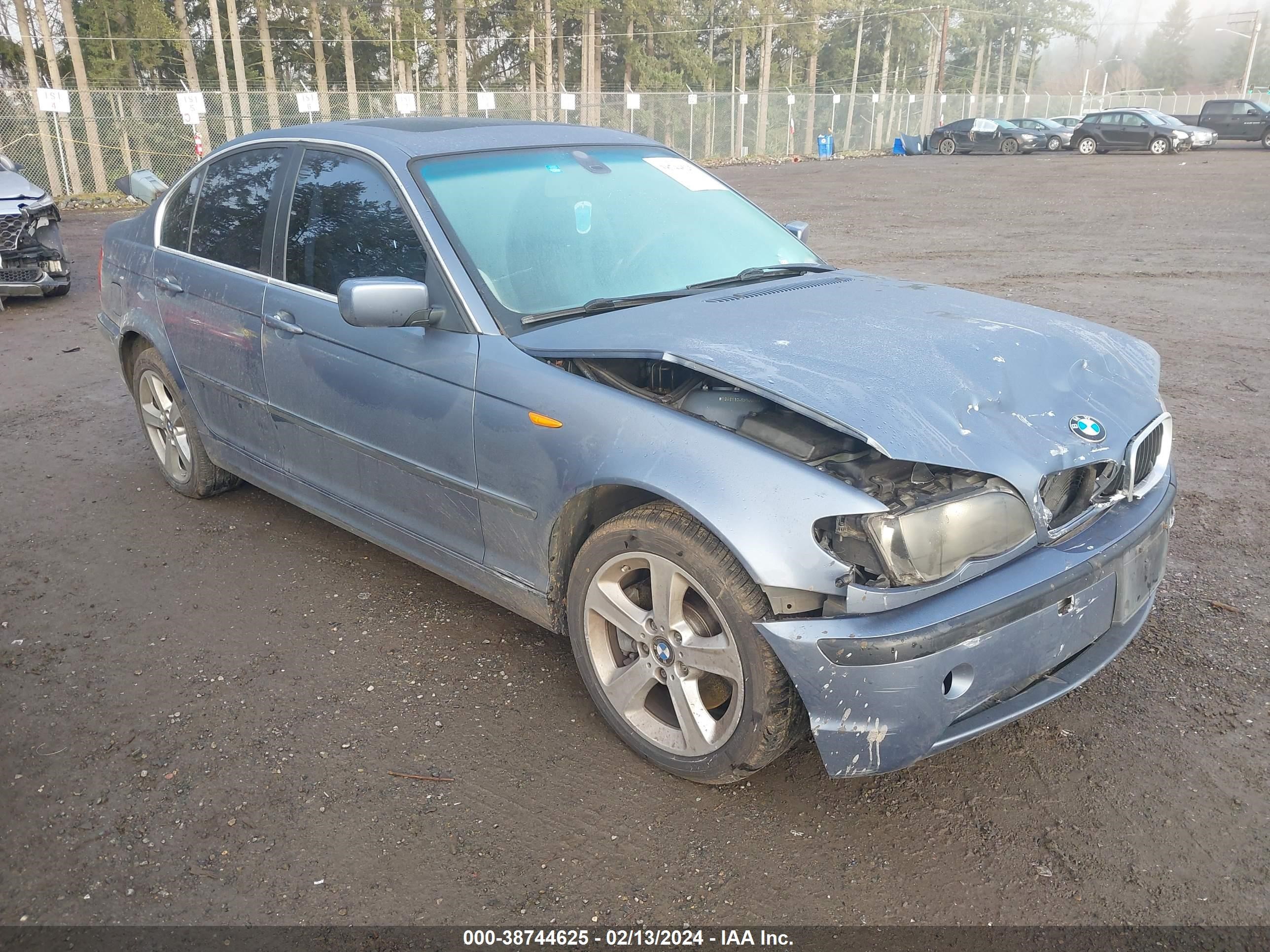 BMW 3ER 2005 wbaew53485pn39056