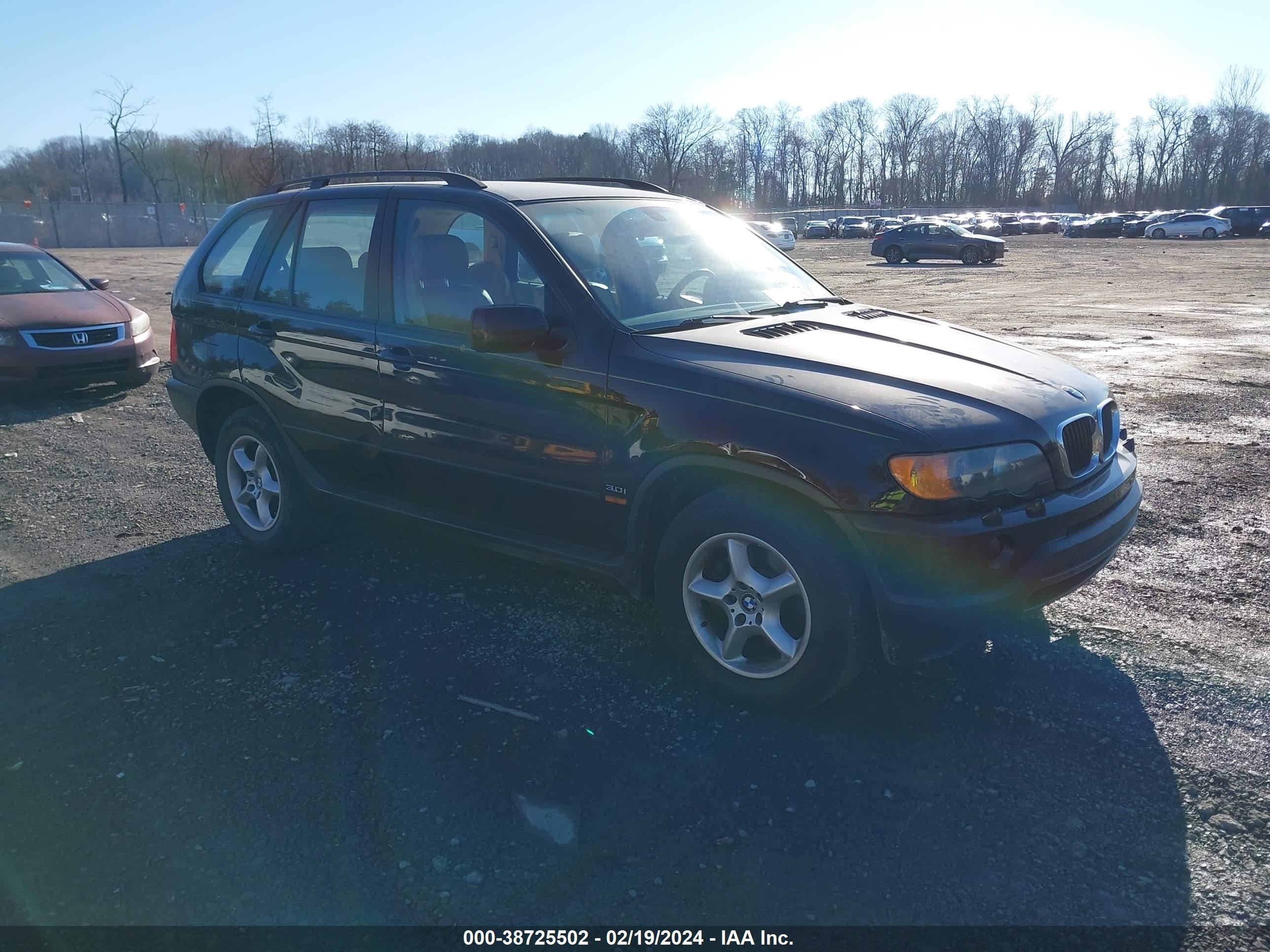 BMW X5 2001 wbafa53501lm64446