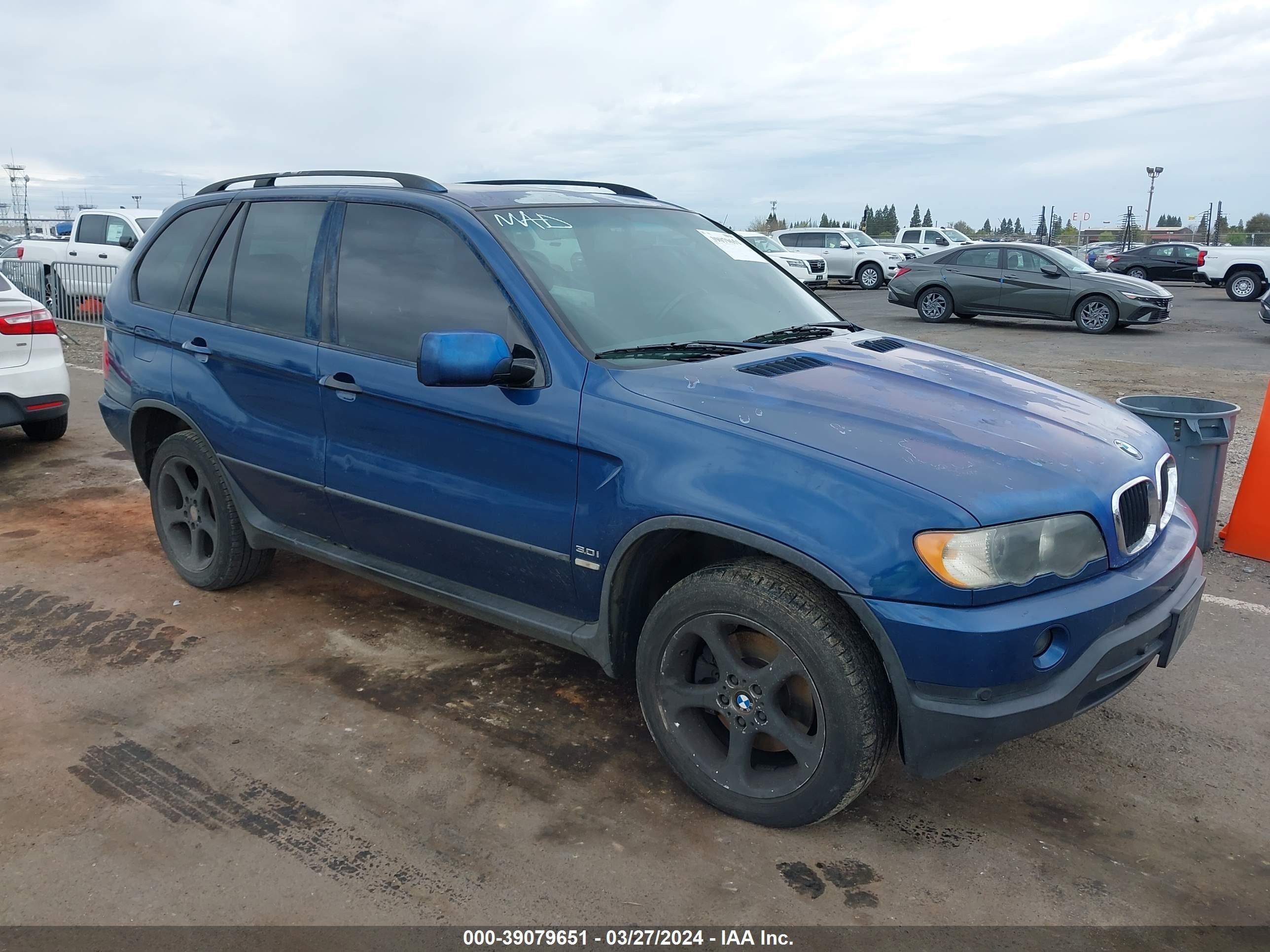 BMW X5 2001 wbafa53531lm69320