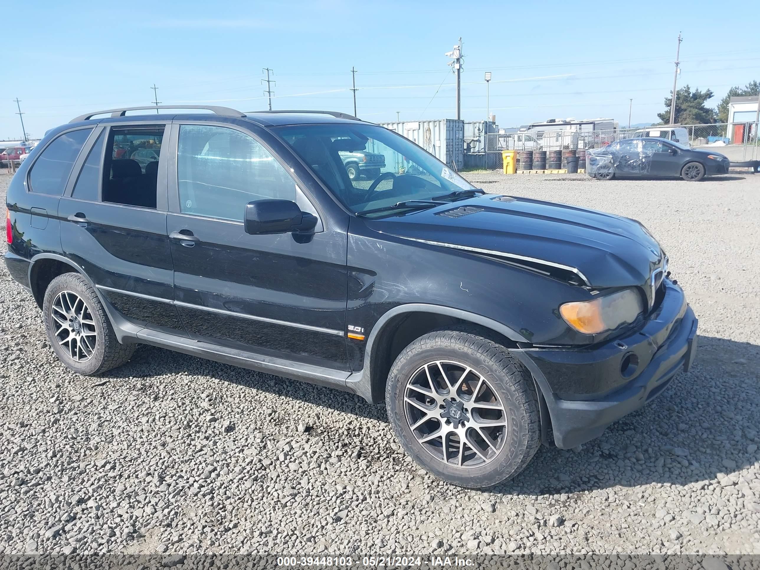 BMW X5 2001 wbafa53541lm83176