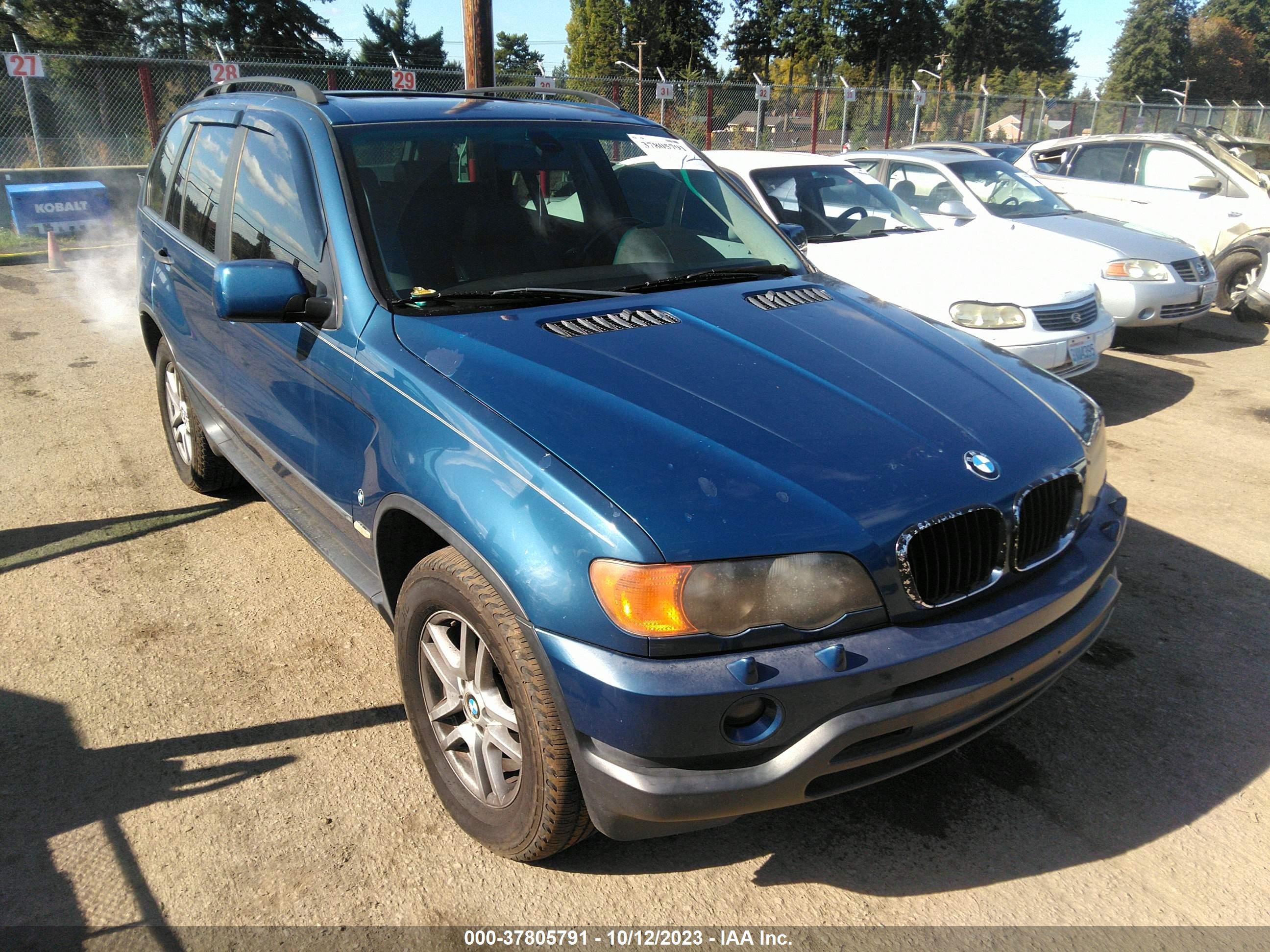 BMW X5 2001 wbafa53561lm87424