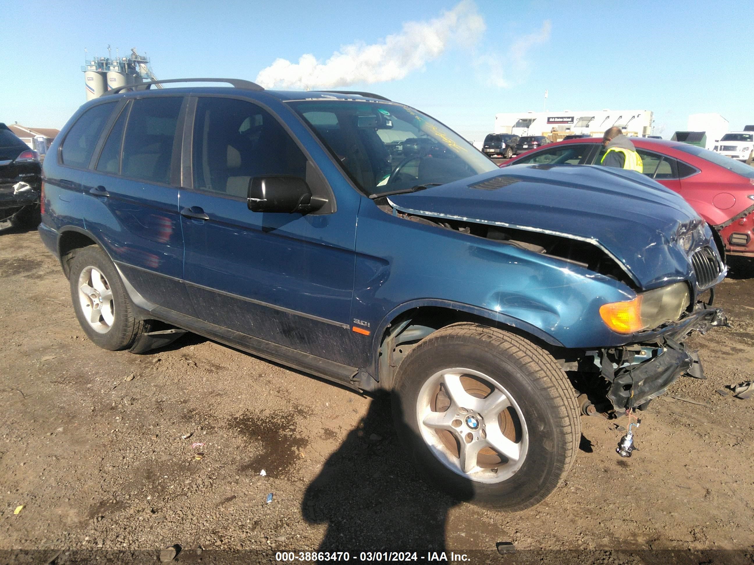 BMW X5 2001 wbafa53571lm71488