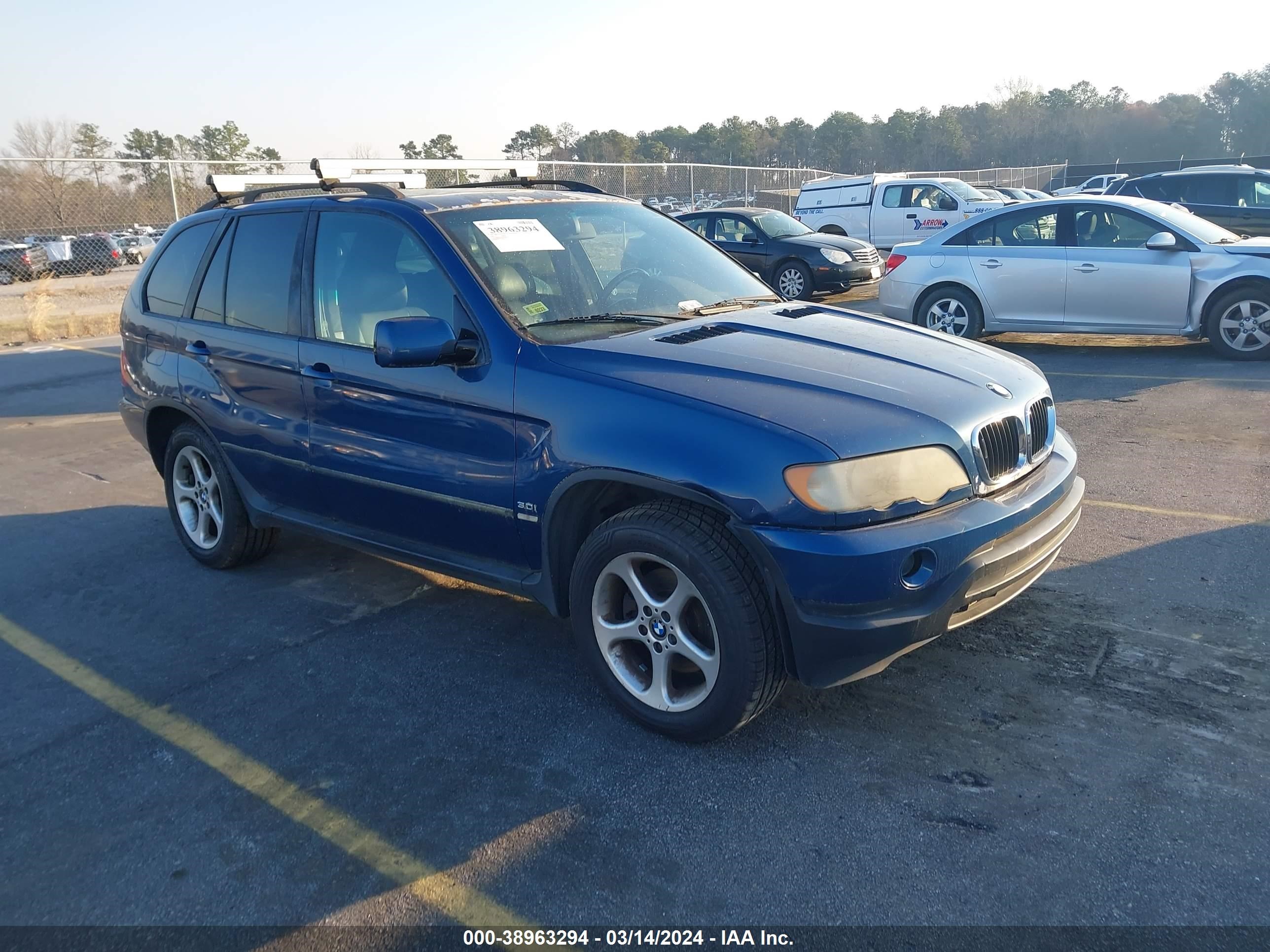 BMW X5 2001 wbafa535x1lm70836