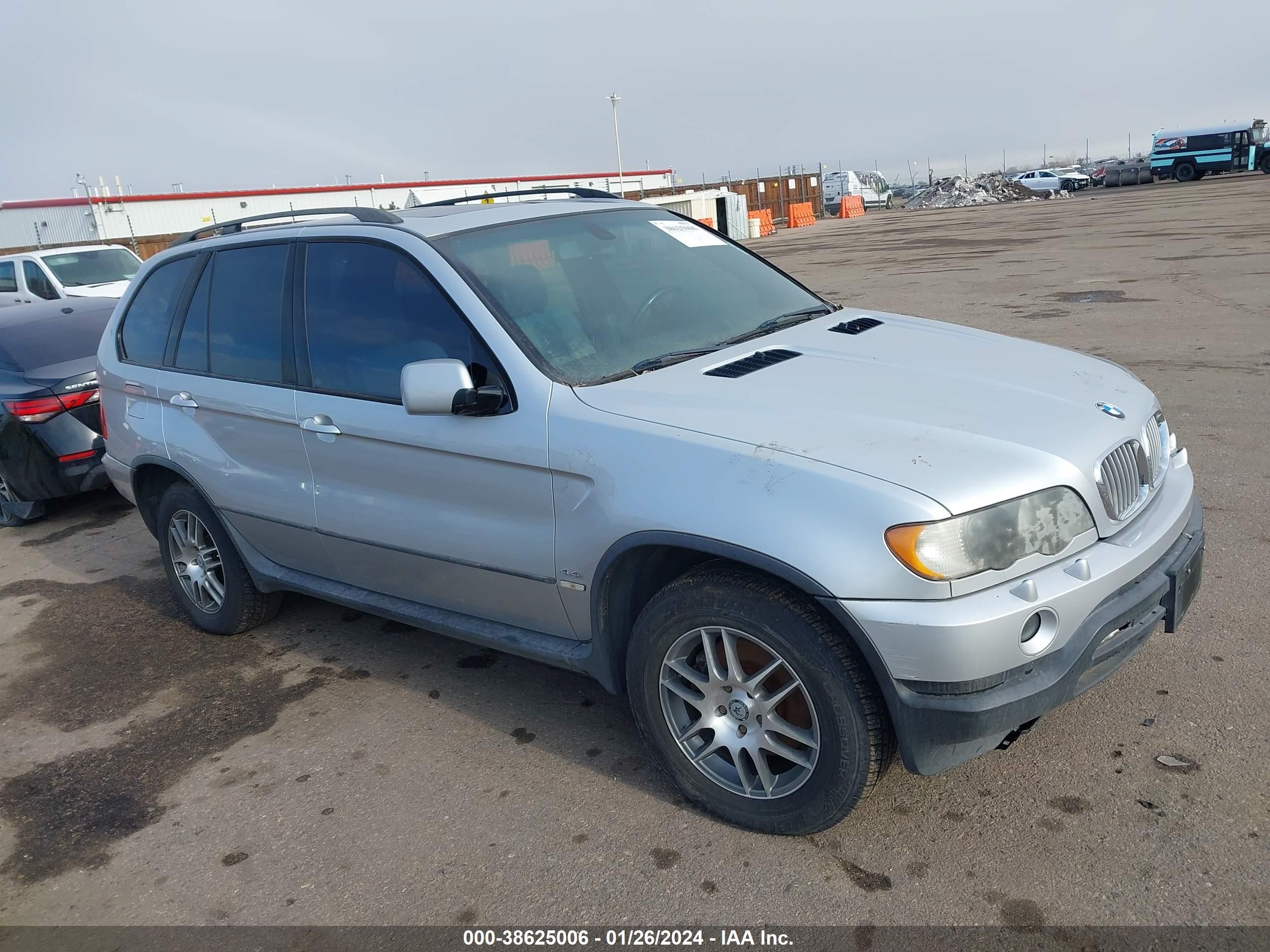 BMW X5 2001 wbafb33531lh21376