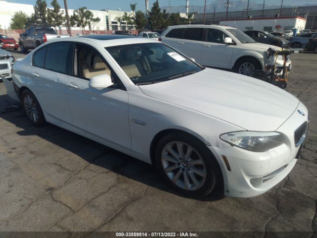 BMW 5 SERIES 2011 wbafr1c50bc744581