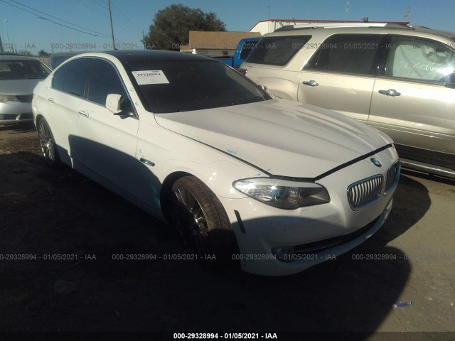 BMW 5 2013 wbafr9c57ddx80263