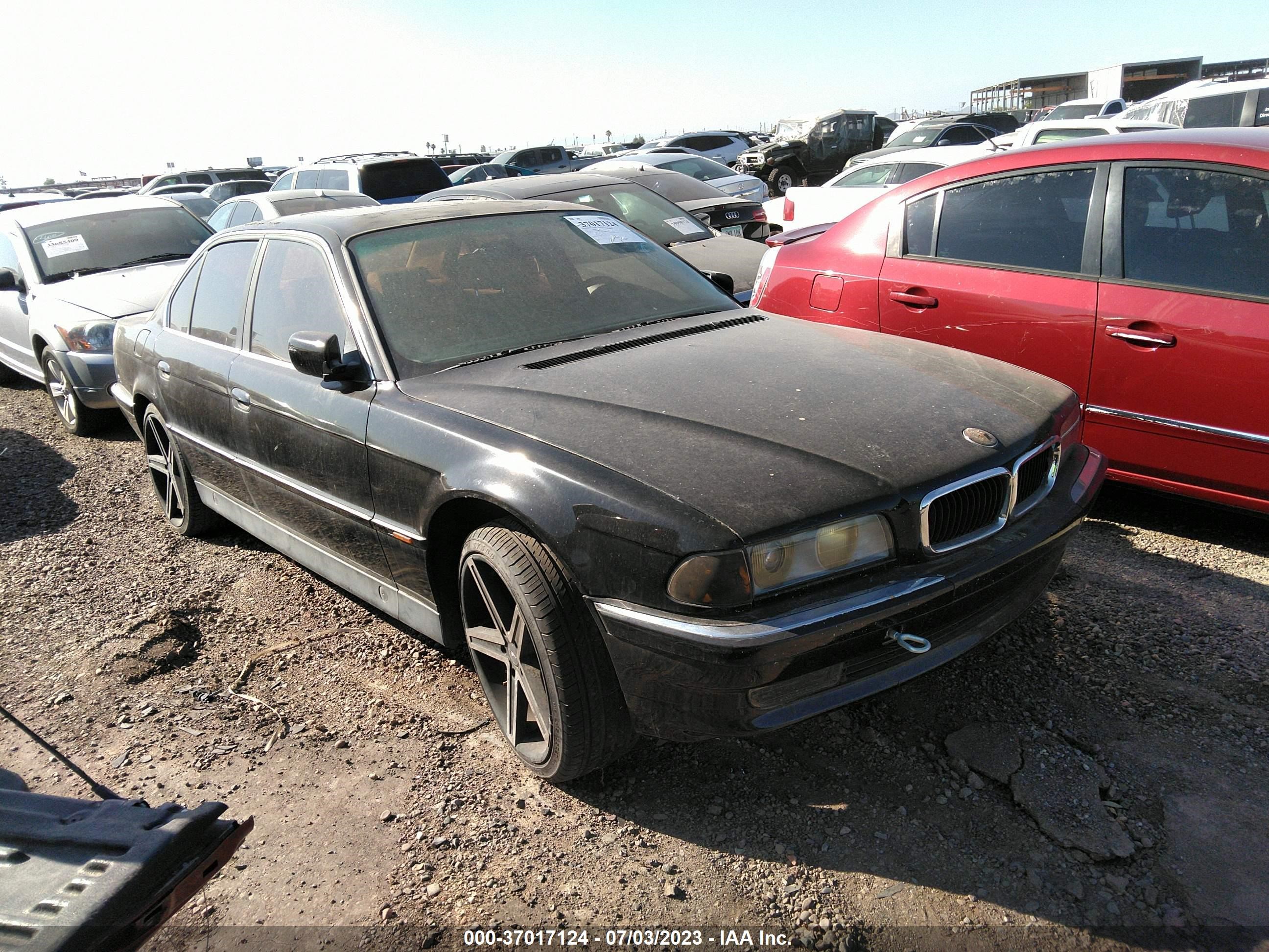 BMW 7ER 1998 wbagf8326wdl56055