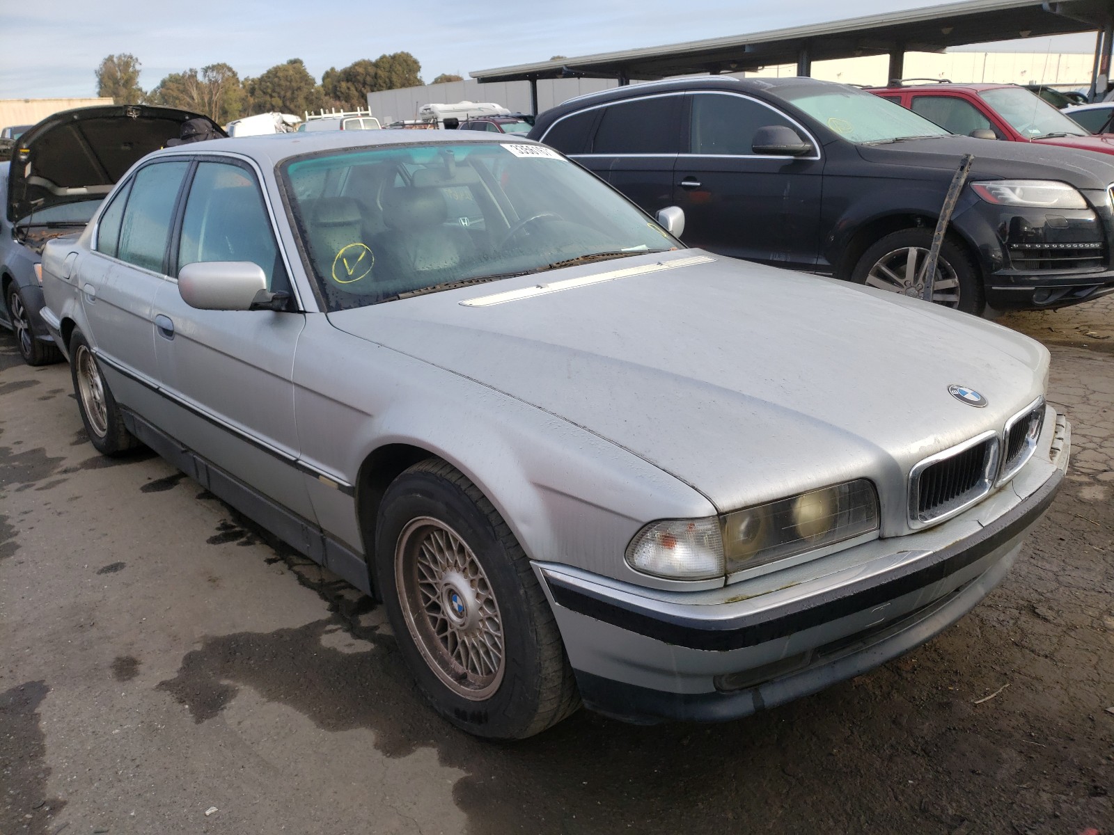 BMW 740 I AUTO 1998 wbagf8328wdl55392