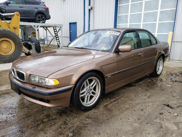 BMW 740 I AUTO 2001 wbagg83401dn81451