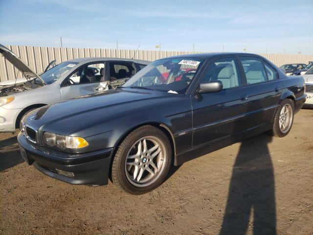 BMW 7 SERIES 2001 wbagg83411dn82771