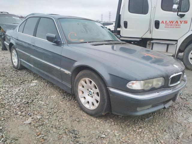 BMW 740 I AUTO 2001 wbagg83411dn87193