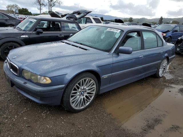 BMW 7 SERIES 2001 wbagh83401dp18191