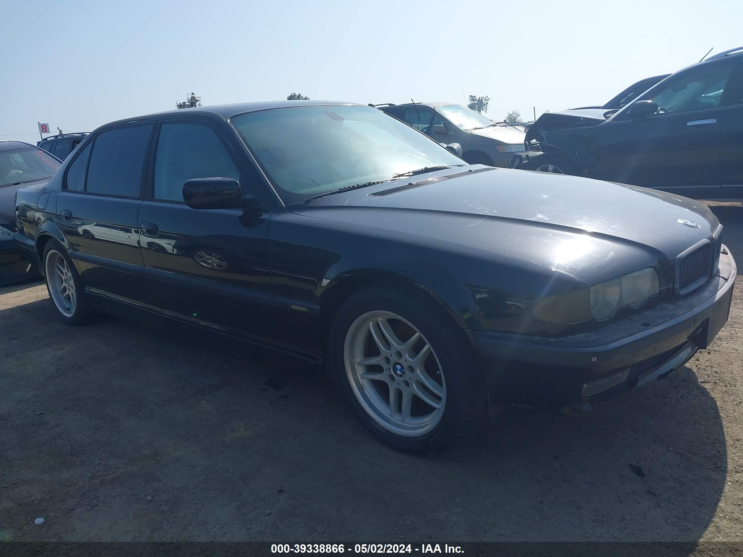 BMW 7ER 2001 wbagh83411dp28163