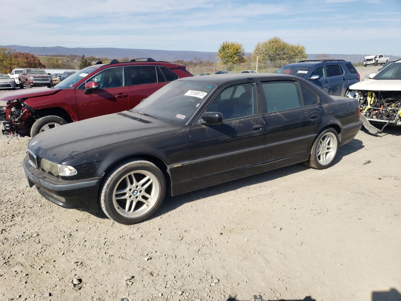 BMW 7ER 2001 wbagh83421dp17978