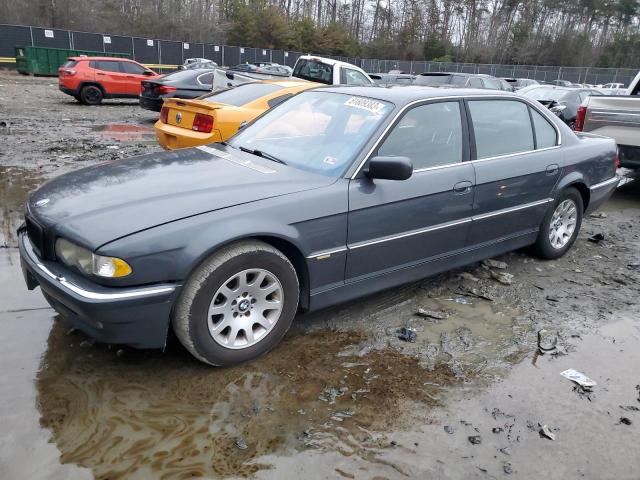 BMW 7 SERIES 2001 wbagh83421dp21772