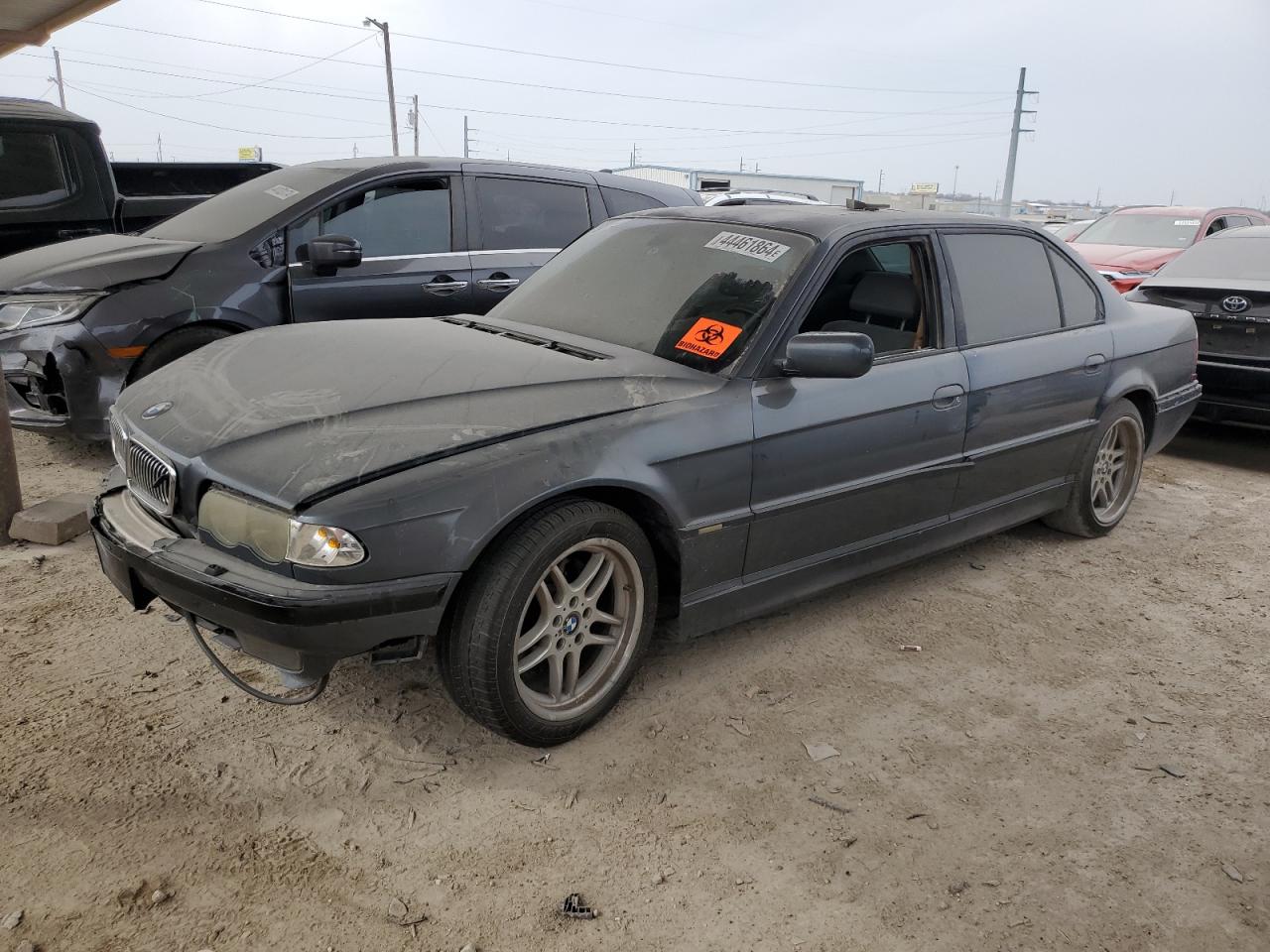 BMW 7ER 2001 wbagh83431dp24891