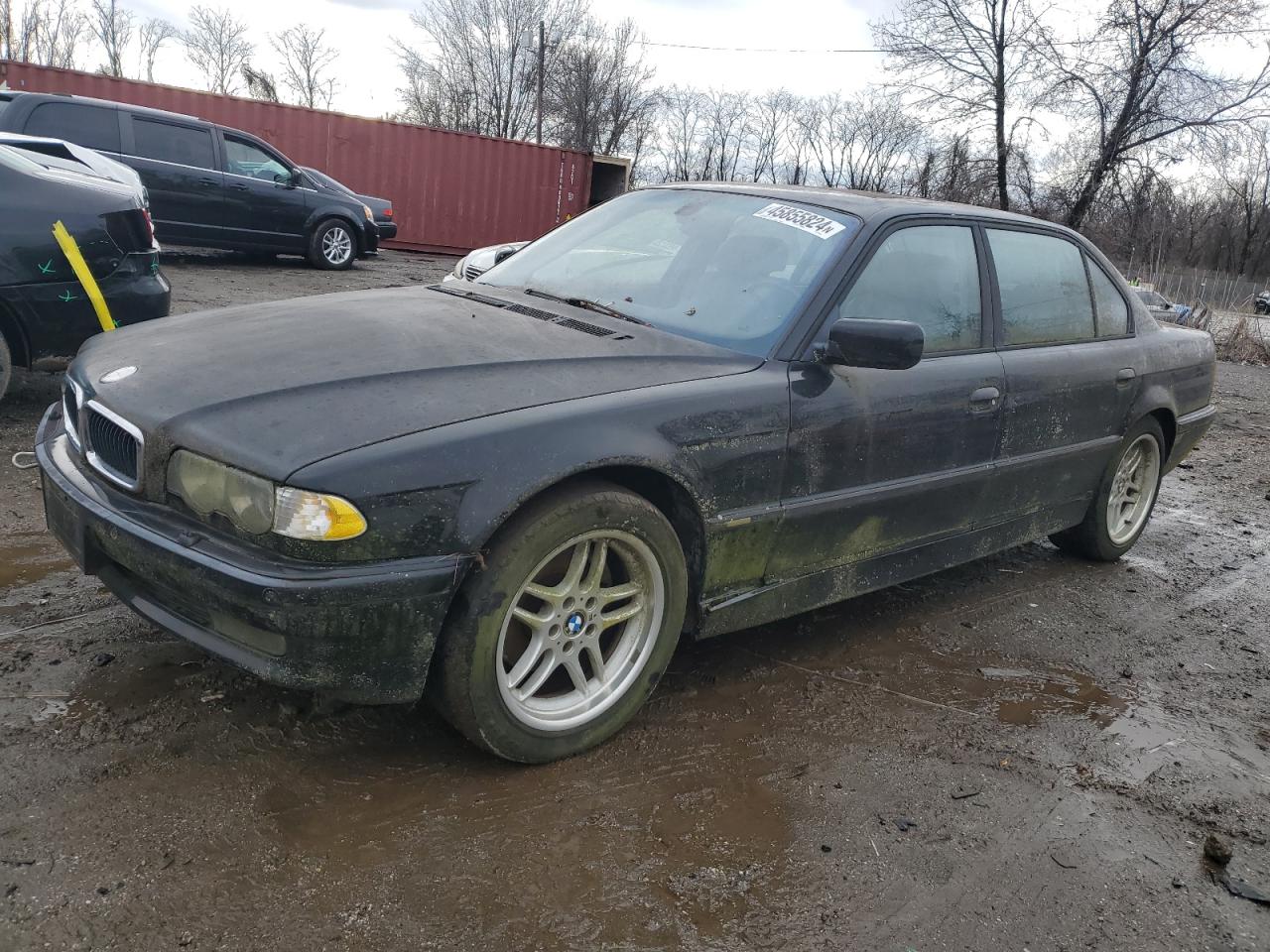 BMW 7ER 2001 wbagh83431dp25572