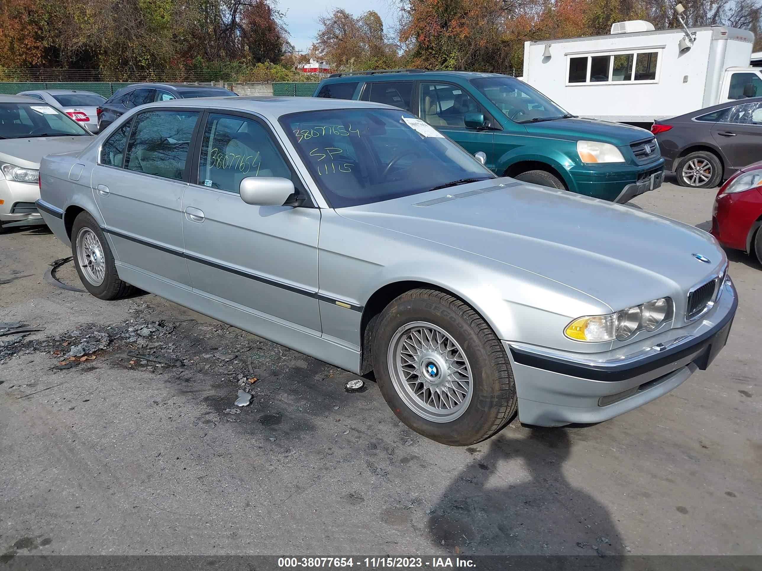 BMW 7ER 2001 wbagh83451dp19398