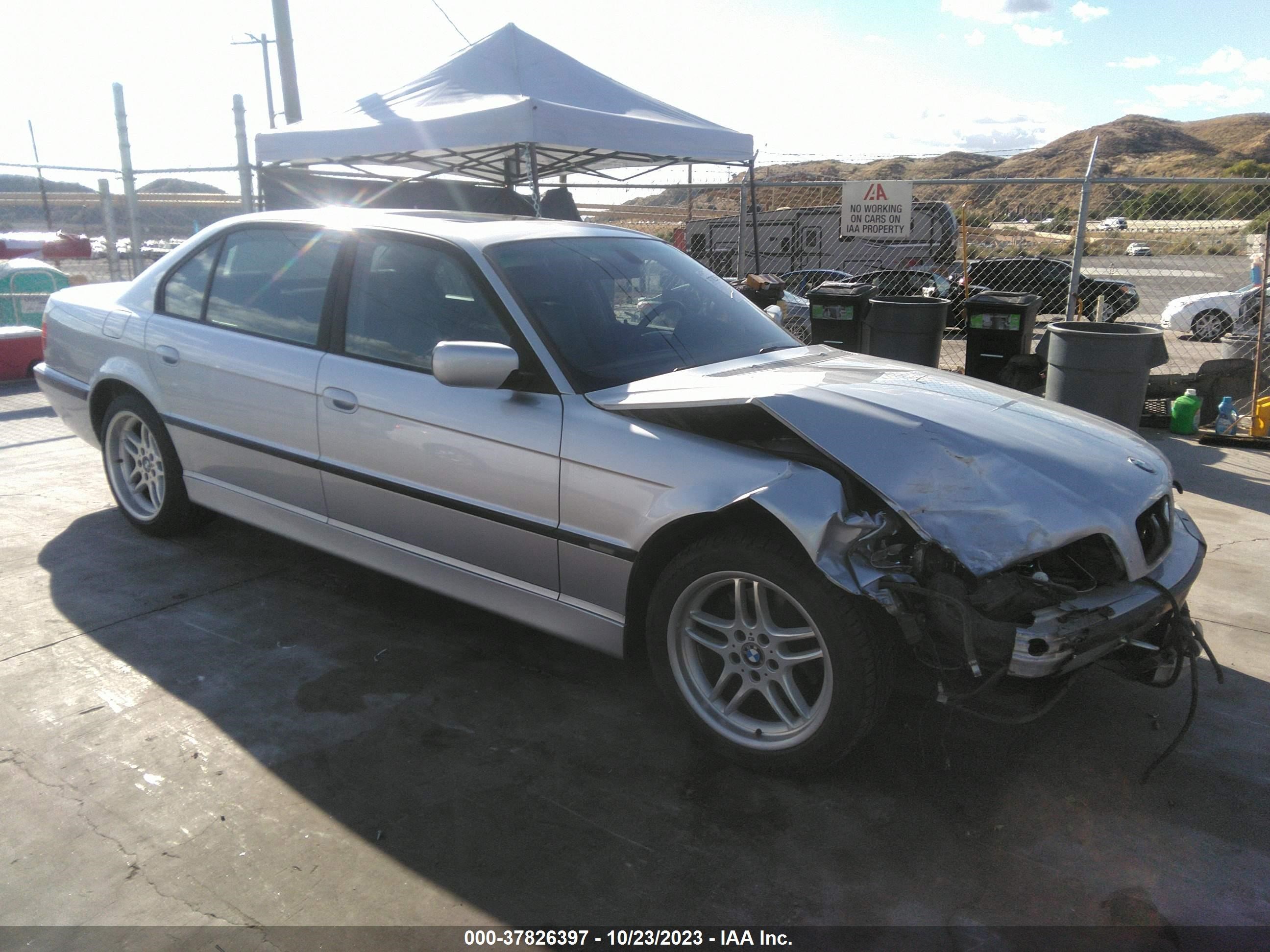 BMW 7ER 2001 wbagh83491dp32655