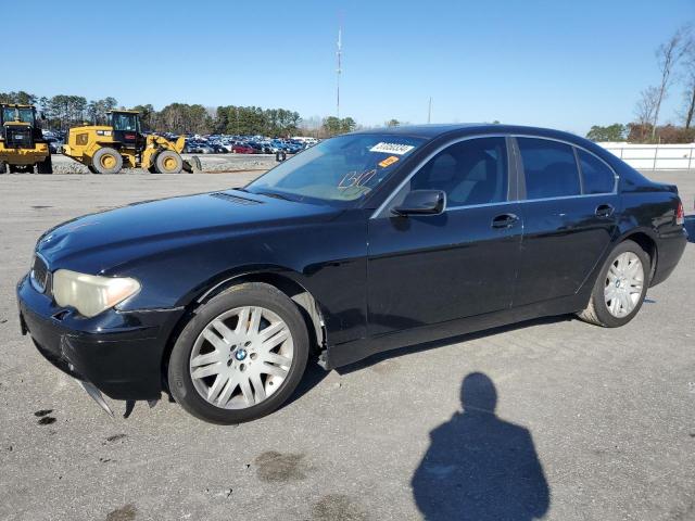 BMW 7 SERIES 2003 wbagl63423dp65227