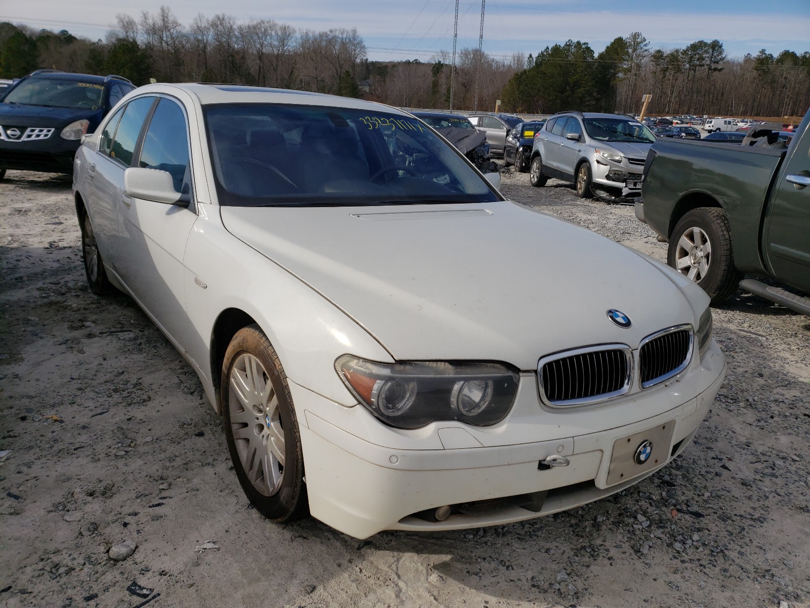 BMW 745 I 2002 wbagl63442dp56138