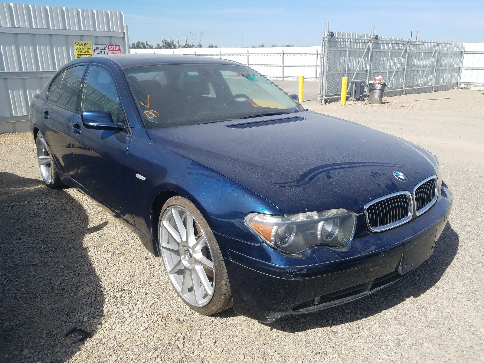 BMW 745 I 2004 wbagl63514dp73717