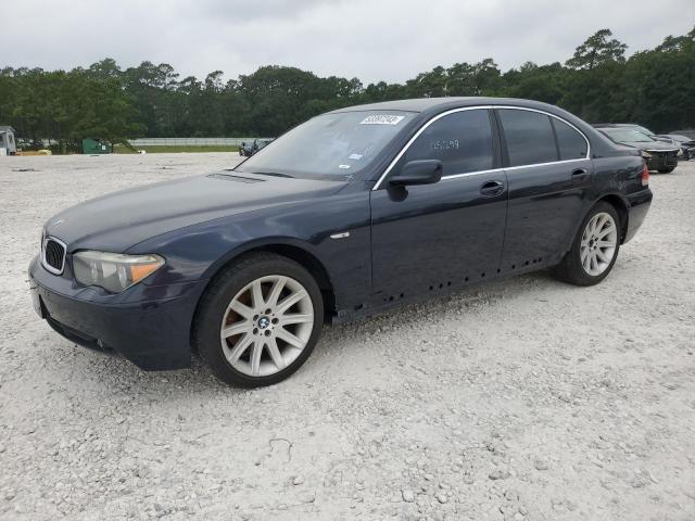 BMW 745 I 2004 wbagl63524dp72365