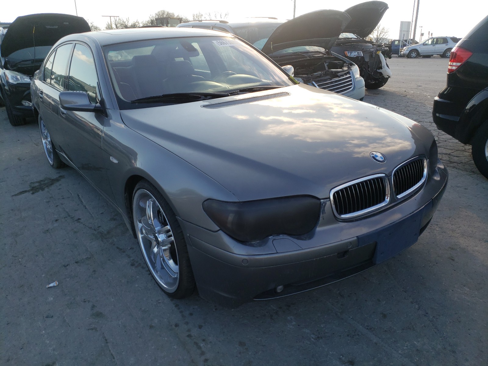 BMW 745 I 2004 wbagl63564dp74040