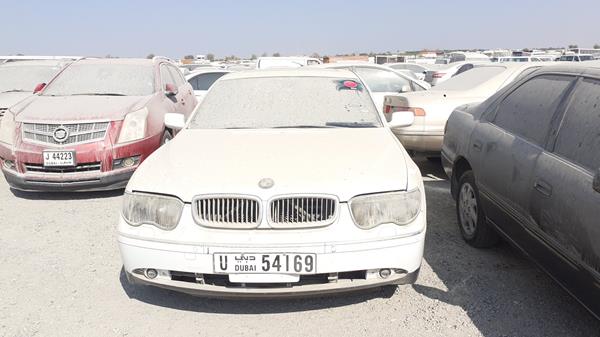 BMW 745 2002 wbagn61040dp82181