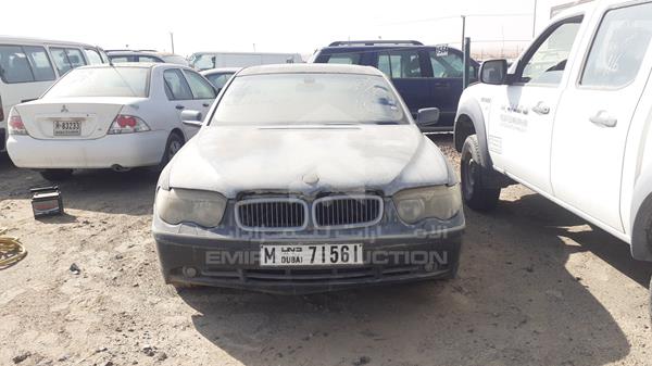 BMW 745LI 2002 wbagn61082dp80601