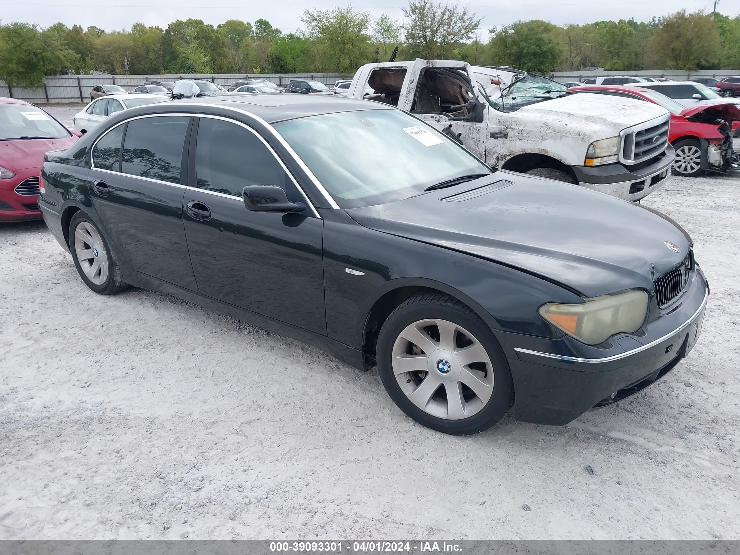 BMW 7ER 2004 wbagn63424ds45489